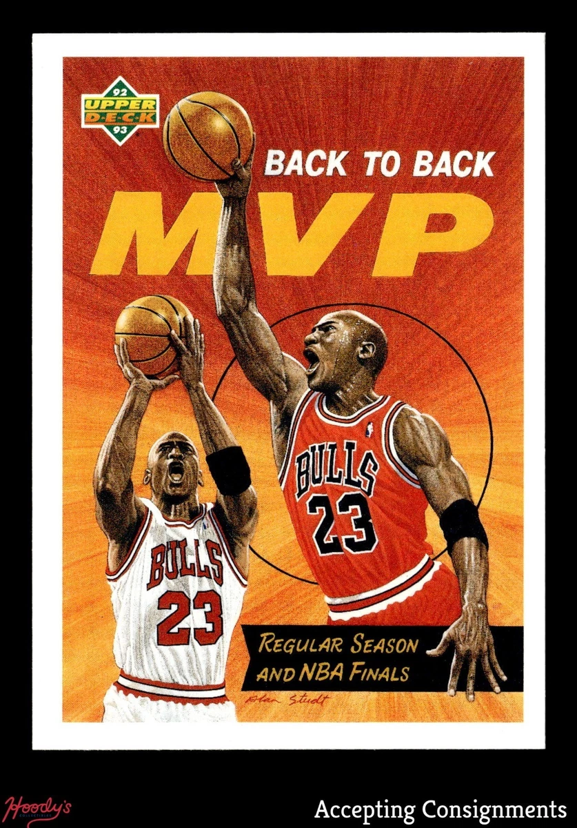 Michael Jordan Basketball 1992-93 Season Sports Trading Card