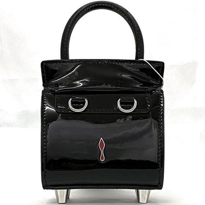 ルブタン2wayバッグ⭐︎Louboutin Paloma Nano Croco Paloma medium - Top handle bag - Grained calf leather and