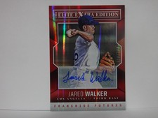 2014 Elite Extra Edition Franchise Futures Signatures /799 Jared Walker #35 Auto