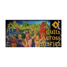 Atlas Boardgame Cults Across America Box VG+/NM