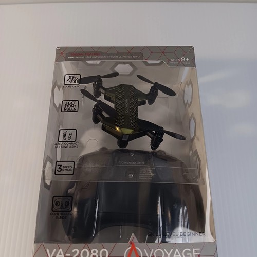 Voyage Aeronautics VA-2080 Ultra Compact Folding Micro Drone Open Box - Picture 7 of 14