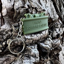 Patriot Patch Co. - Claymore Keychain - Front Toward Enemy Keychain - Green