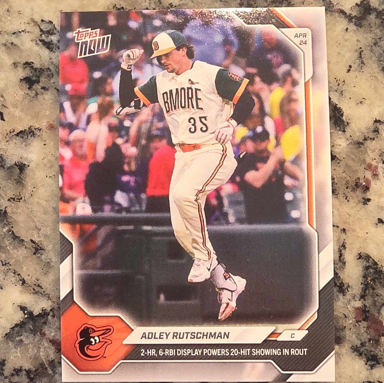 Topps Now 2026 Adley Rutschman #118 Baltimore Orioles MLB Baseball Card