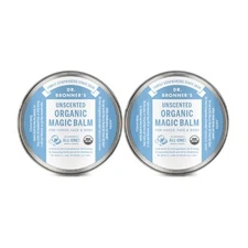 Dr. Bronner's - Organic Magic Balm - Baby Unscented, Made with Organic Beeswax &