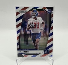 2024 Panini Prizm - Rookies Tyler Nubin #395 Red White & Blue Prizm (RC)