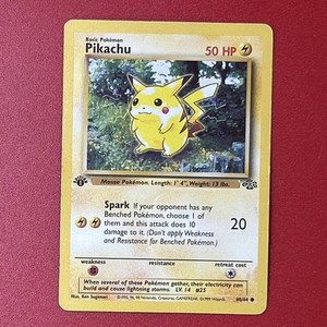 First Edition Pikachu Card | eBay