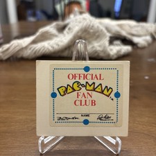 1980 Fleer PAC-MAN #3 Of 54 Official Fan Club Sticker Card