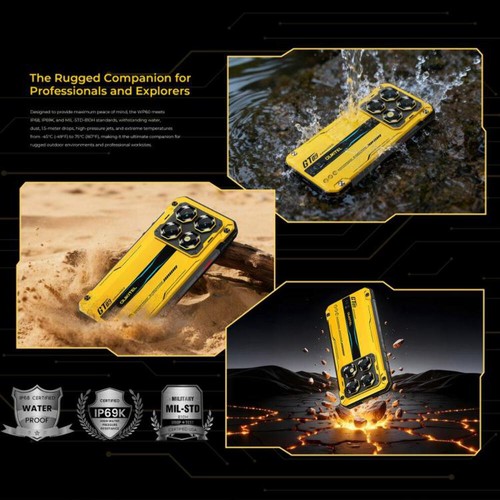 Oukitel WP60 Rugged Phone, 24GB+256GB, Android 15, 108MP, 10000mAh ,5G