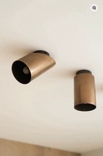 Guilla - brass cylinder wall lights (set of 4) Half the retail price.