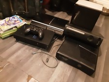 Microsoft Xbox 360 Black Home Console Bundle, HDMI, Hard Drive