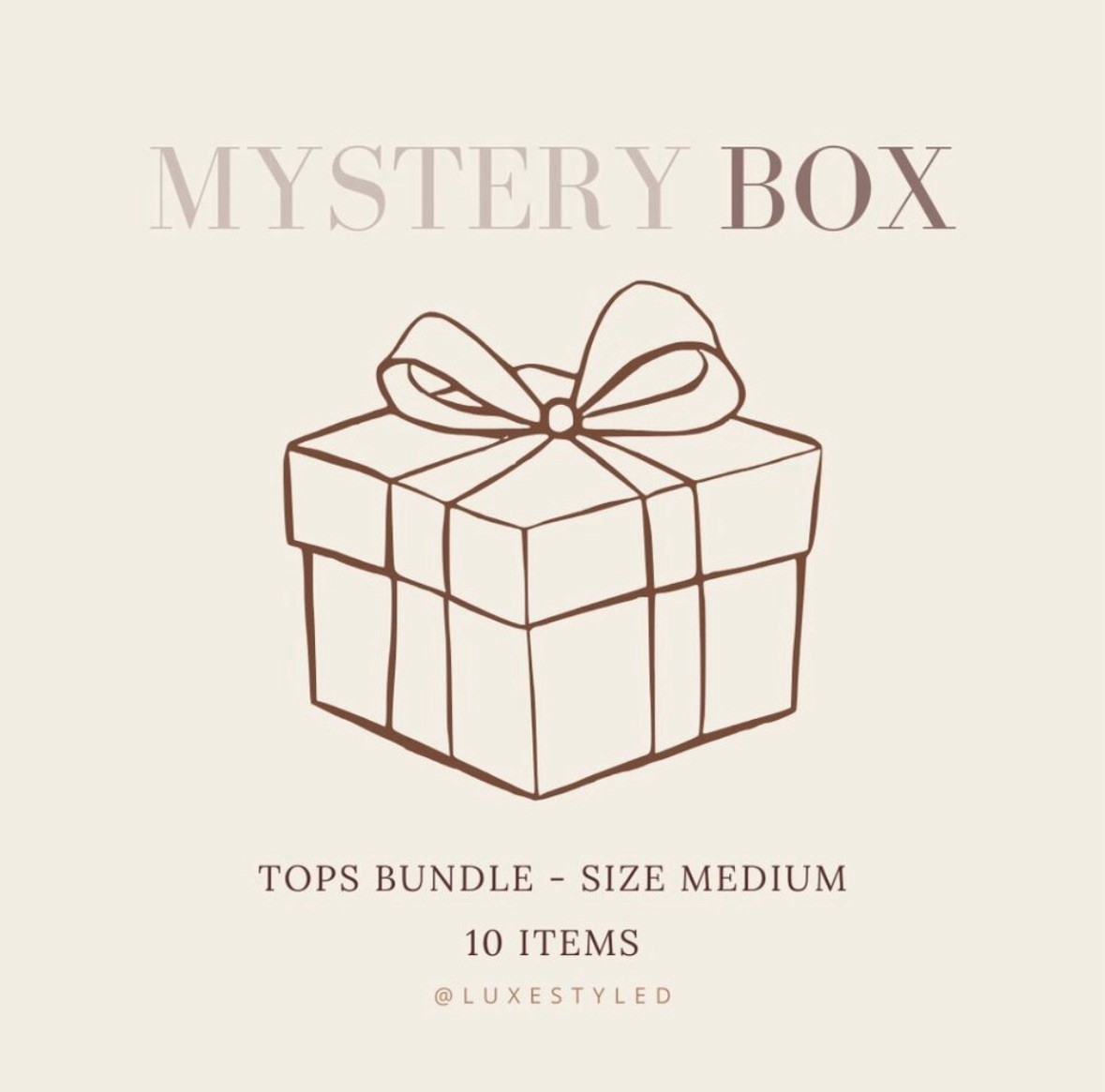 tops mystery box bundle - 10 items