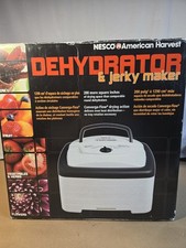 Nesco American Harvest Dehydrator Food & Jerky Maker 4 Trays FD-80 Made In USA