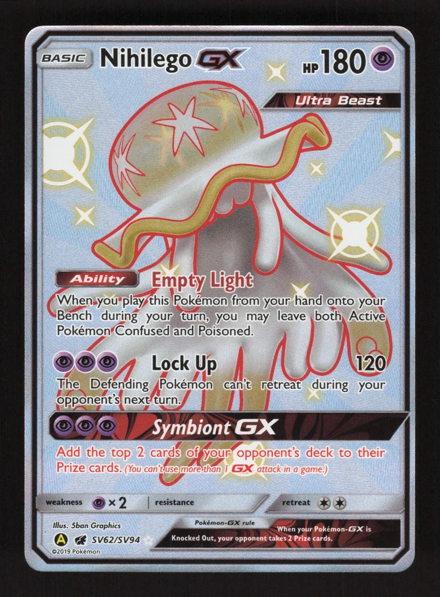 Nihilego GX Pokmon TCG Cards for sale | eBay
