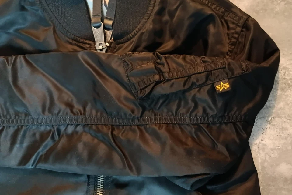 Alpha Industries MA-1 Moon Landing Apollo 11 NASA Bomberjacke 196125/03 TOP, Foto 4 von 5