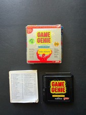 Game Genie Sega Genesis Video Game Enhancer Tested Working Box & Manual
