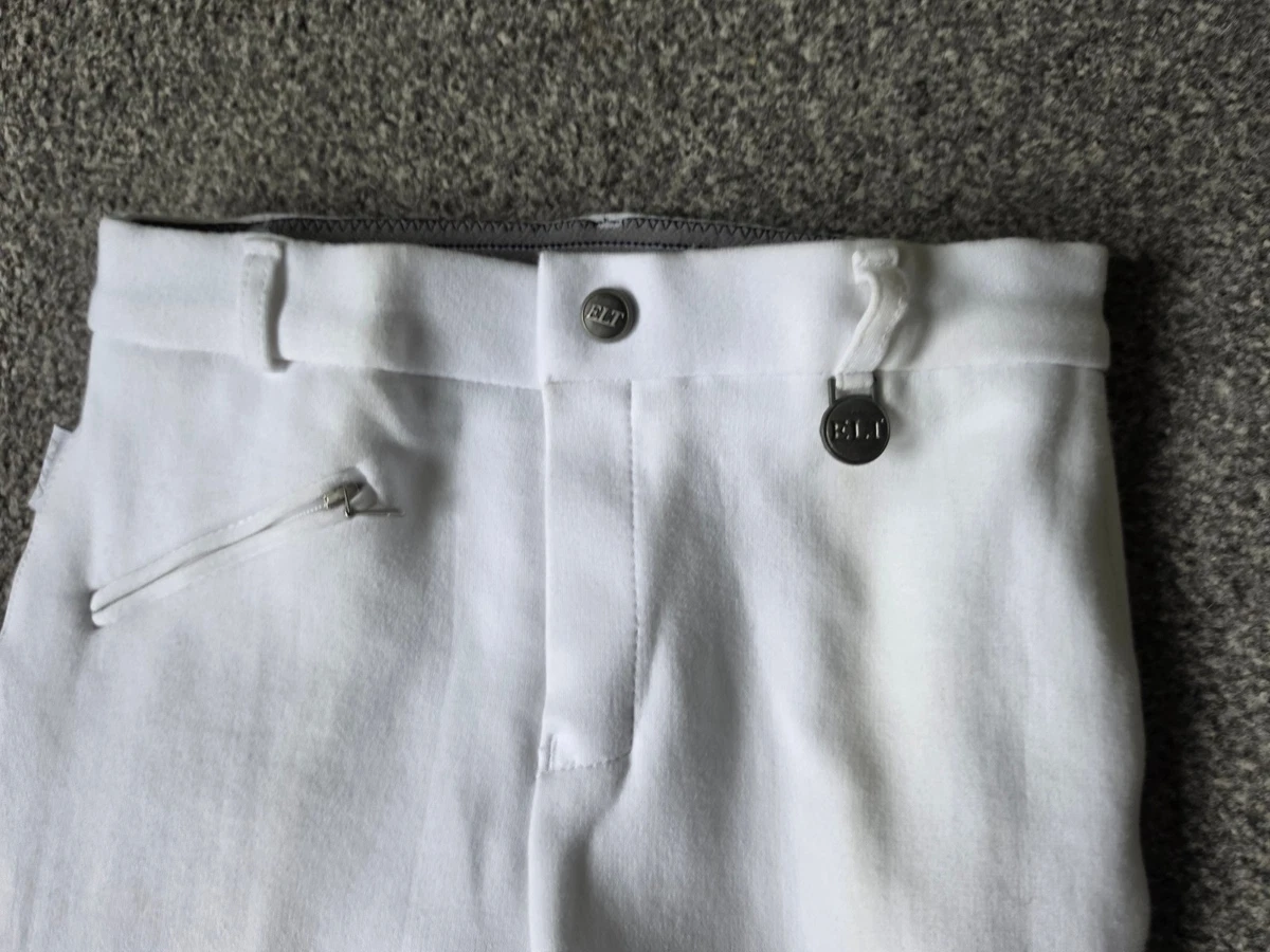 ELT Damen Reithose FUN Vollbesatz NEU Weiss in Gr. 36