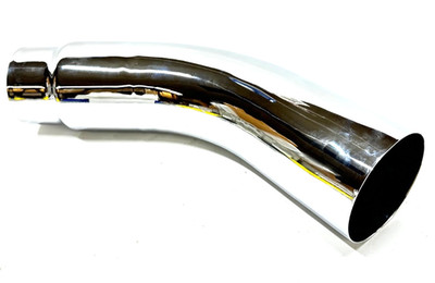 Diesel Turn Down Exhaust Elbow 5.00 Inlet  6.00 Outlet  23.00'' Long Exhaust Tip