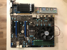 MSI 970A-G43 AM3 ATX MB + FX-6300 (6C) CPU + 16GB RAM + 1GB GPU- Tested/Warranty