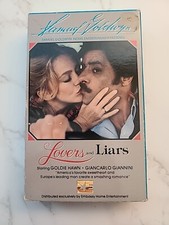 Lovers and Liars Beta Betamax Tape 1979 Goldie Hawn, Giancarlo Giannini Rated R