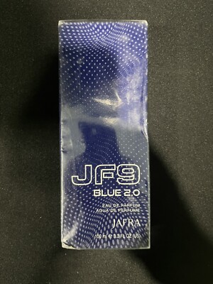 Jafra JF9 Blue 2.0 Eau De Parfum For Men 100 ml / 3.3 Fl Oz New & Sealed ~ #7