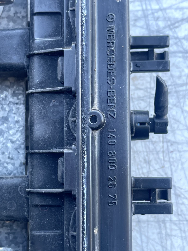 1998 MERCEDES-BENZ S320 W140 REAR TRUNK RELEASE VACUUM HANDLE LATCH ACTUATOR OEM - Image 2 of 4