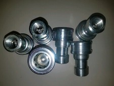 6 EATON Hansen Series 4 HKP 1/2" Body Size Hydraulic Couplings Quick Disconnect