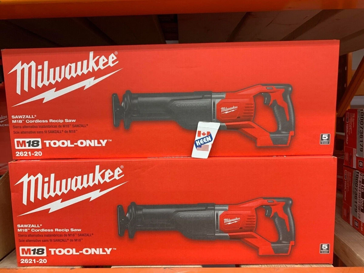 Milwaukee CANADA 18V Li Ion Cordless Reciprocating Saw Tool Only