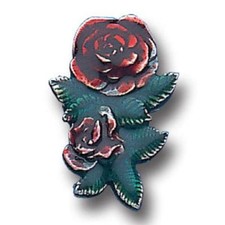 Flowers Lapel Pin with Backing NEW Button Broach Fish Rose