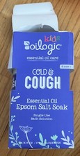 Kids Cold  Cough Pure Essential Oil Epsom Salt Soak 4 Packs