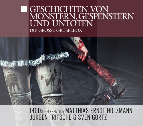 Livre Audio CD Histoires De Monstres, Gespenstern & Untoten 14CDs - Photo 1/1