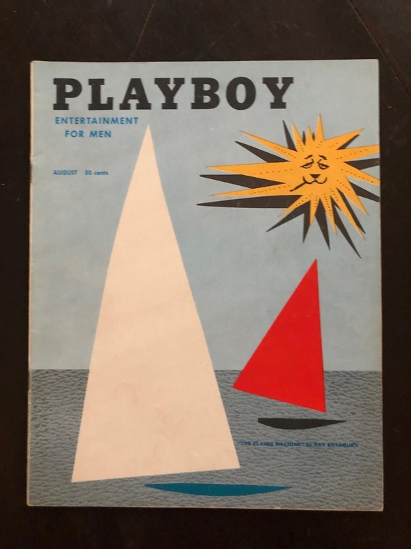 August 1954 Playboy Magazine 