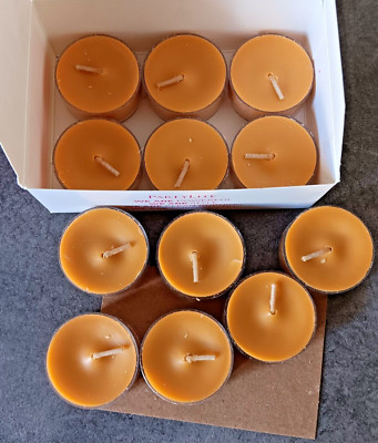 Partylite 12 Teelichter in der BOX - DUFT: '' WHISKEY & OAK '' NEU & OVP TOP*****