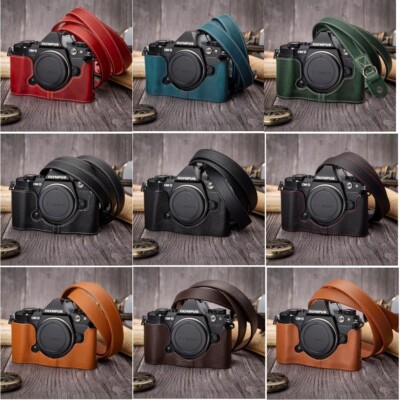 For Olympus OM-D EM5II E-M5II Genuine Half Camera Case Bag Cover Shoulder Strap