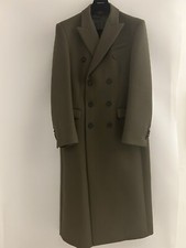 Wardrobe Nyc Double Breasted Green Coat Brand New
