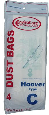 48-Pack EnviroCare Hoover Type C Bag Dust, Mega Value