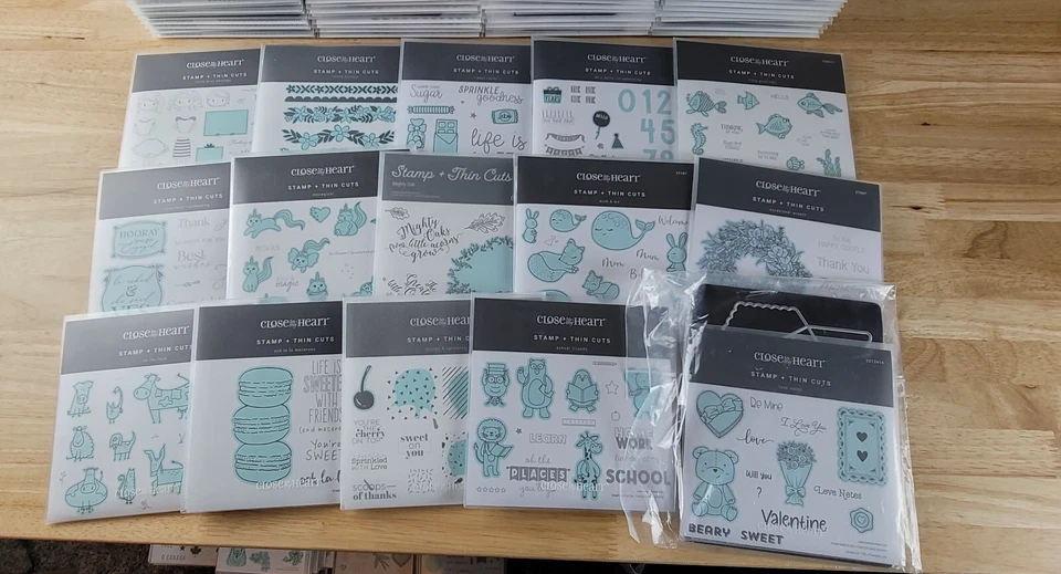 CTMH Stamp & Thin Cut SETS Seasons-Occasions-Nature-Holidays-Events You Choose — 第 2/3 张图片