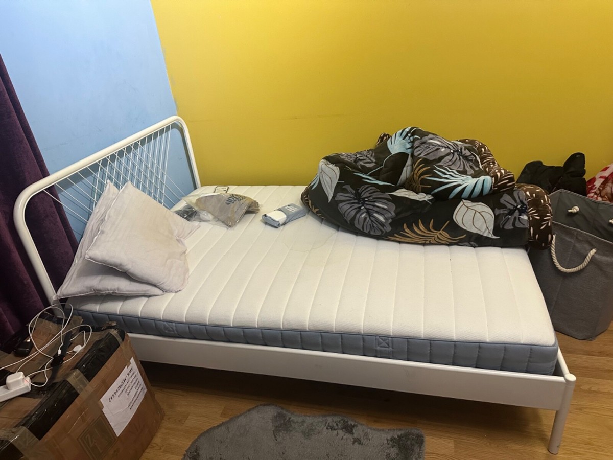 double bed frame and mattress used UK