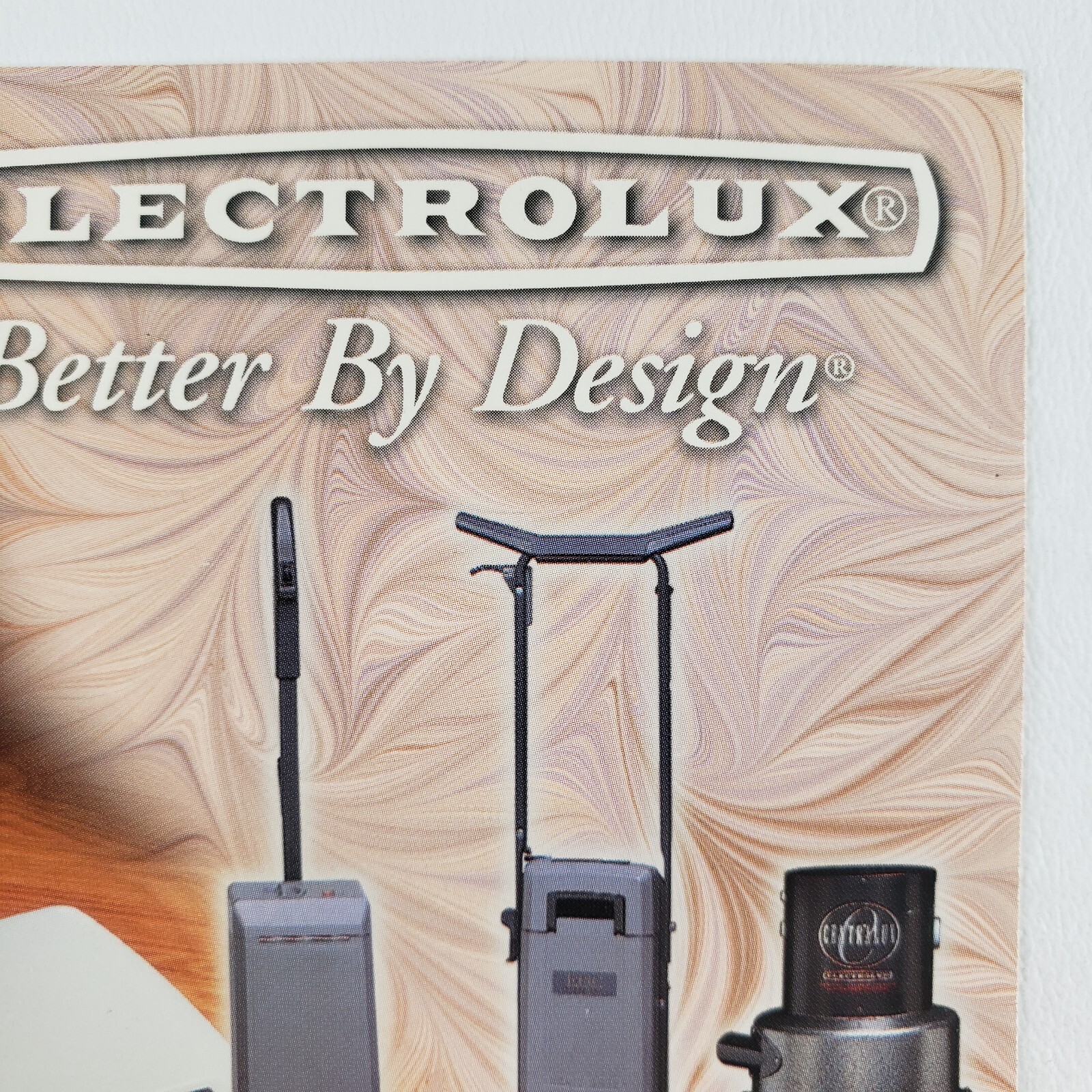 Electrolux Vacuum Cary Illinois Postcard 1990s Salesman Trade Card Ad