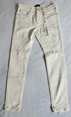 PURPLE-BRAND P001(FPWH222)SLIM FIT VINTAGE LOOKING STRETCH DENIM