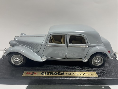 1:18 Citroen 15CV6 Cyl 1/18 Maisto special edition In pewter gray - Picture 4 of 24
