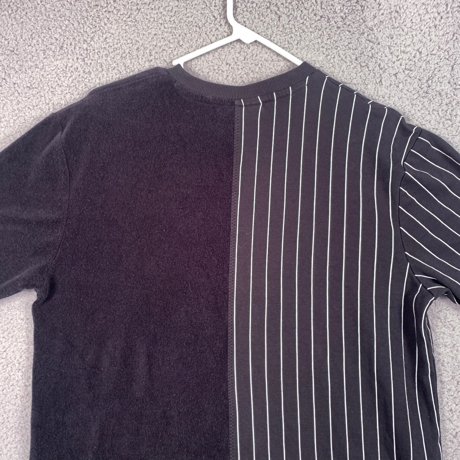 FILA Maglietta Uomo Manica Corta Media M Panno Terry Ricamato Grafica Tee