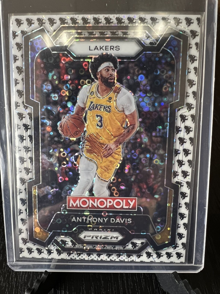 🔥2023-24 Prizm Monopoly Anthony Davis RUNNING MR. MONOPOLY