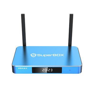 2024 Newest Superbox S5Max Dual Band Wi-Fi Smart Media Player USA Shipping