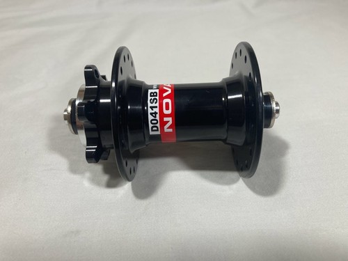 Novatec D041SB (9x108x100mm) Black 28 Holes Front Hub for MTB Disc - Picture 1 of 4