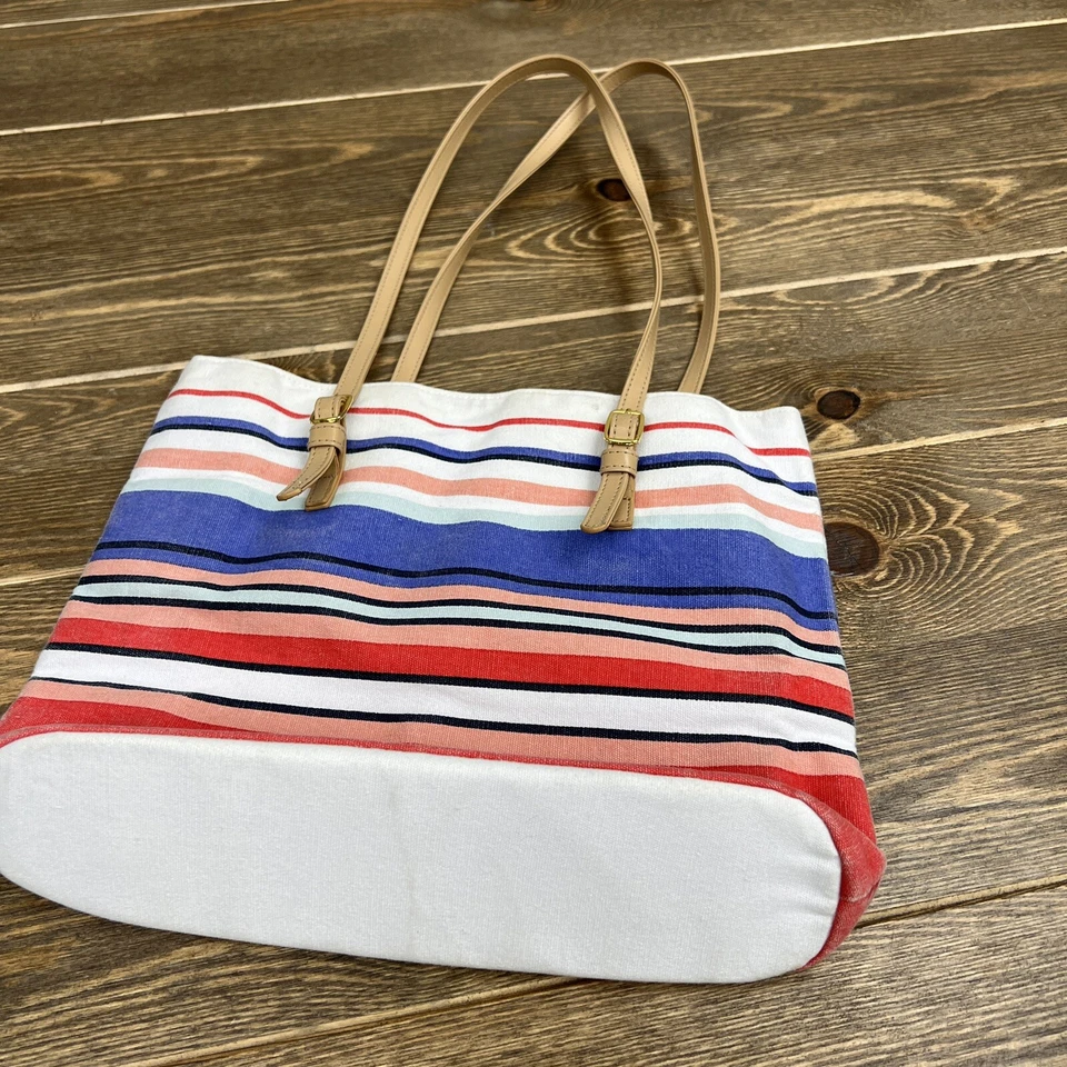 Bolso/cartera Janie and Jack de lona a rayas para niños Foto 4 de 4