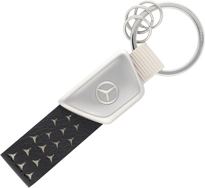 アップル Mercedes-Benz Collection Key ring Logo Apple leather Star pattern