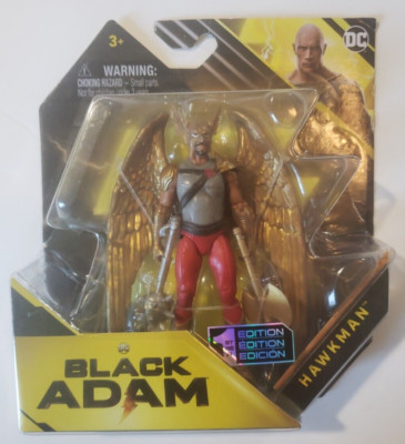 HAWKMAN 4'' ACTION FIGURE DC 1ST EDITION ( 2022 ) BLACK ADAM MOVIE NEW SEALED