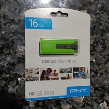 PNY USB 2.0 Flash Drive 16GB - Green