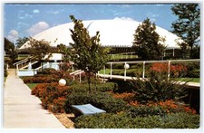 POSTCARD ORAL ROBERTS UNIVERSITY DOME SHAPED CLASSROOMS EXPECT-A-MIRACLE CAMPUS