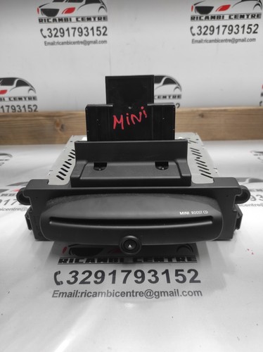 ☑️ AUTORADIO LETTORE CD MINI BOOST MINI COOPER R56 2013 3456995 65123456995  B1 - Foto 1 di 12